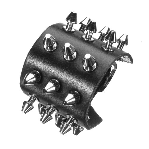 Pelle rivetti bracciale vera - rivetti, bracciale,vera