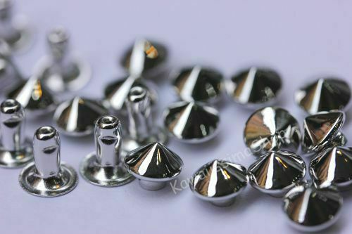 Borchie cono rivetto - borchie, 8mm