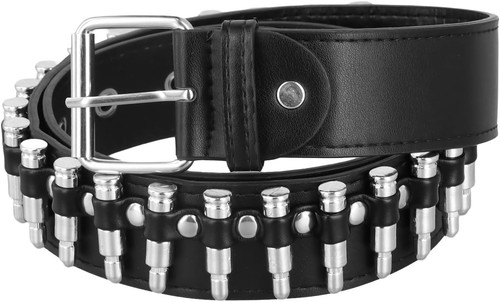 Cintura con rivetto proiettile - cintura,