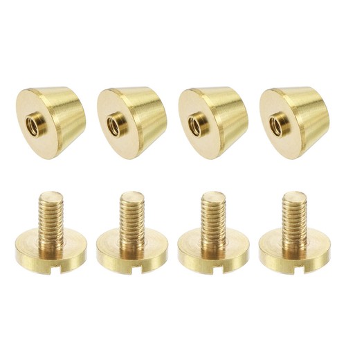 12x8mm piatto borchie - 12x8mm,