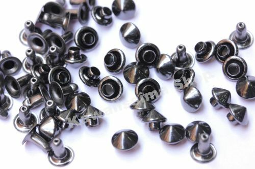 Borchie metallo cono rivetto
