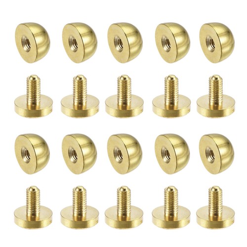 10x6mm rotondo borchie rivetto - 10x6mm,